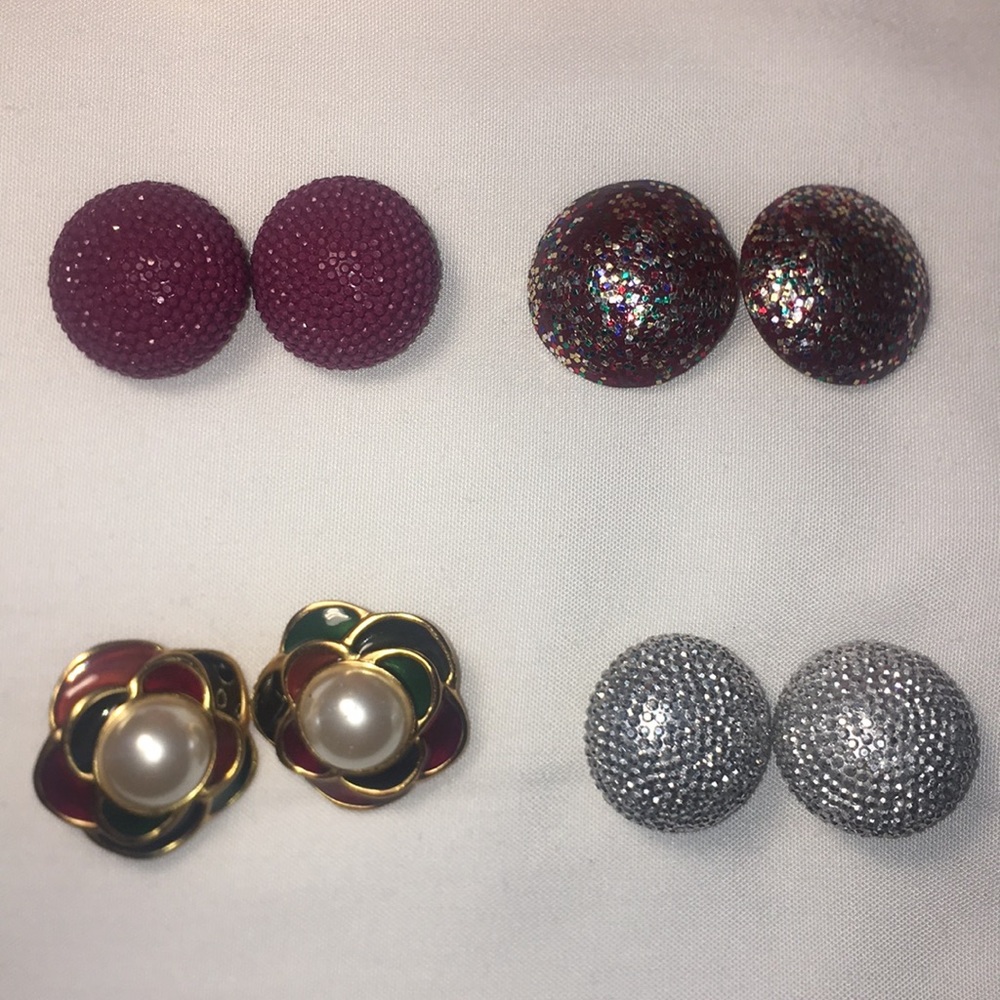 Clip On Earring Lot